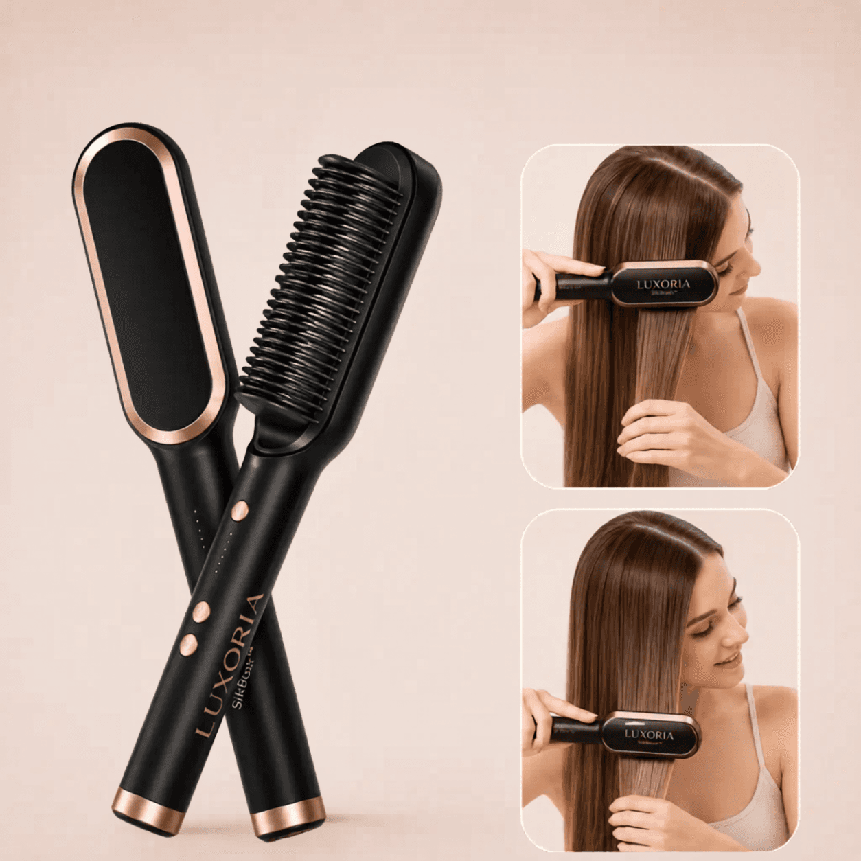 Luxoria SilkBrush™-Szczotka Do Stylizacji + Nożyczki GRATIS