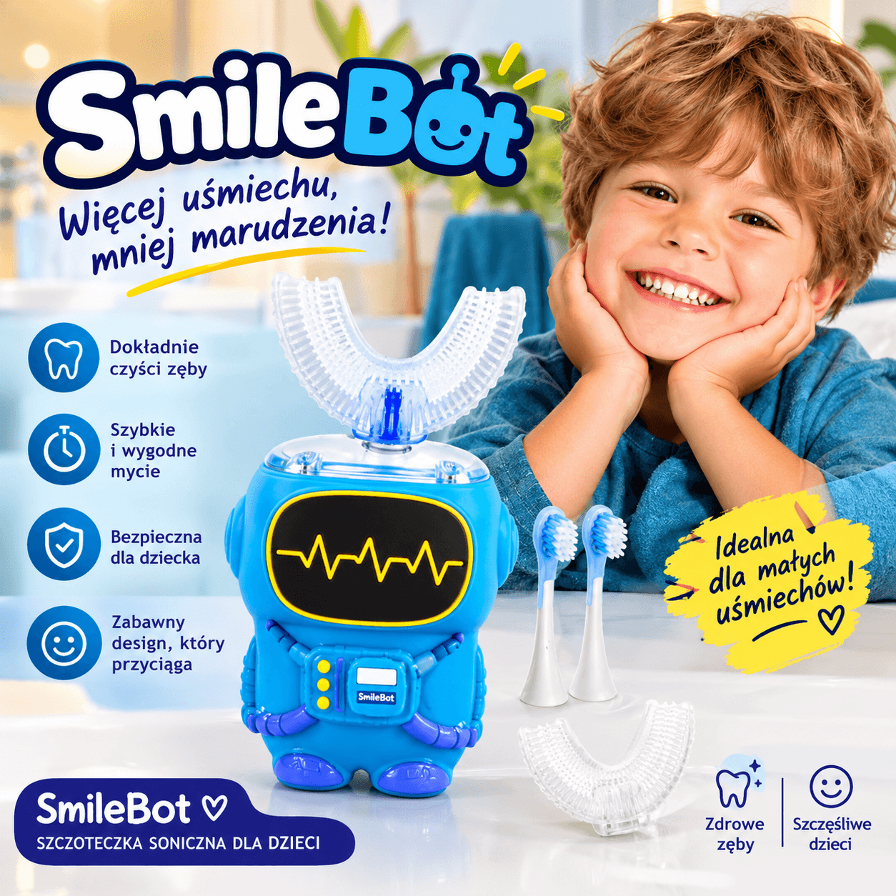 SmileBot – Proste mycie dla małych uśmiechów!